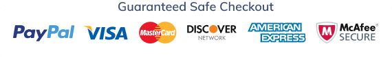 Guaranteed Safe Checkout — payment logos