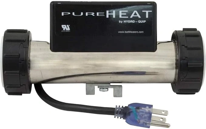 Pure Heat Inline 120V 1000W Universal Bath Heater | Pressure Activated | PH101-10UP