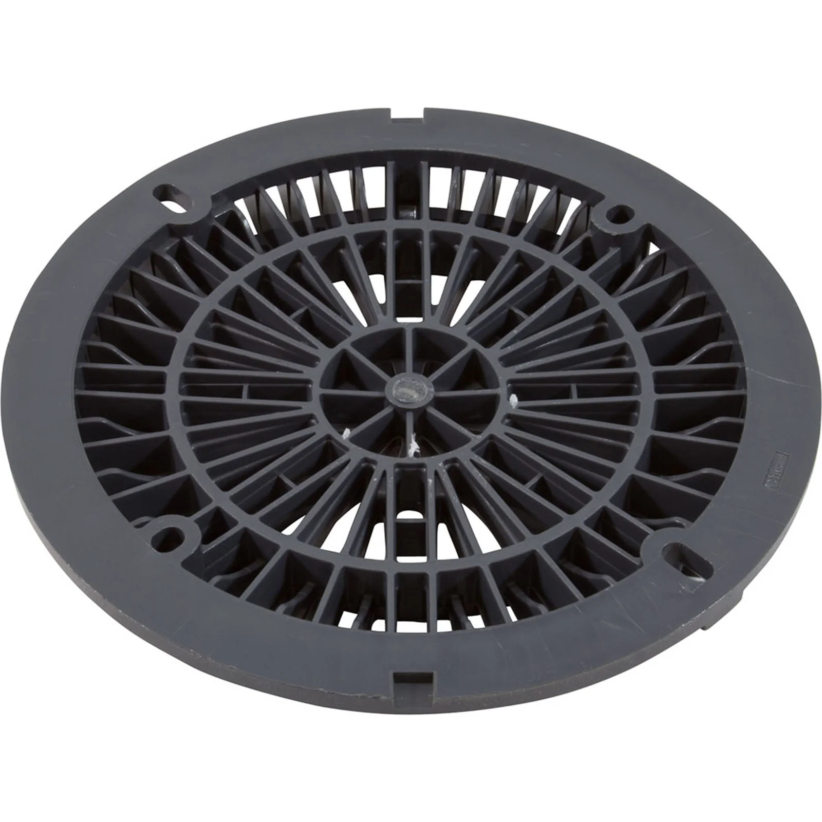 8" Galaxy Drain Cover With Screw Pack, Dk Gray — image 3