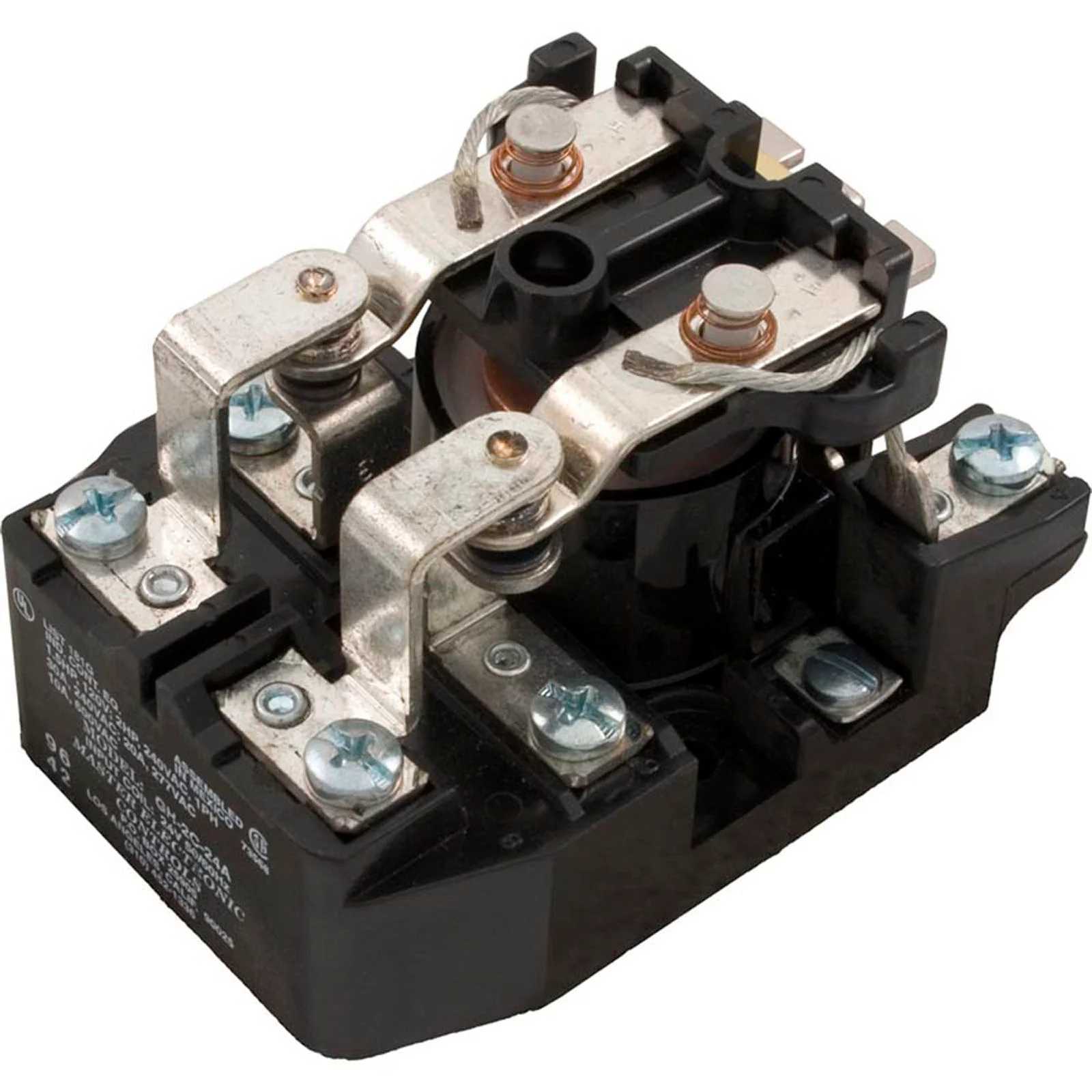 Relay, P and B, DPDT, 30A, 24v, Coil