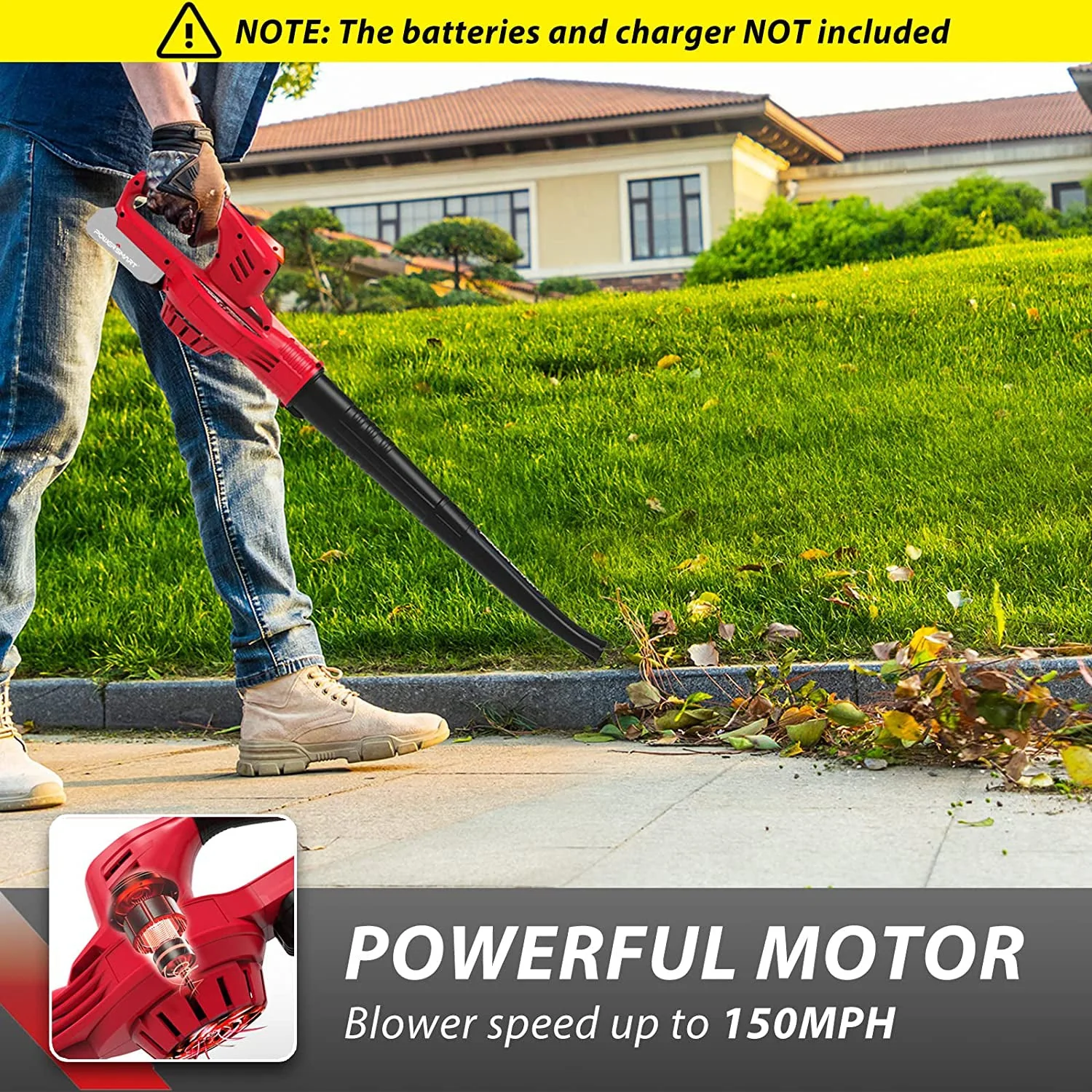 20V Cordless Leaf Blower Tool Only PS76102 — image 3