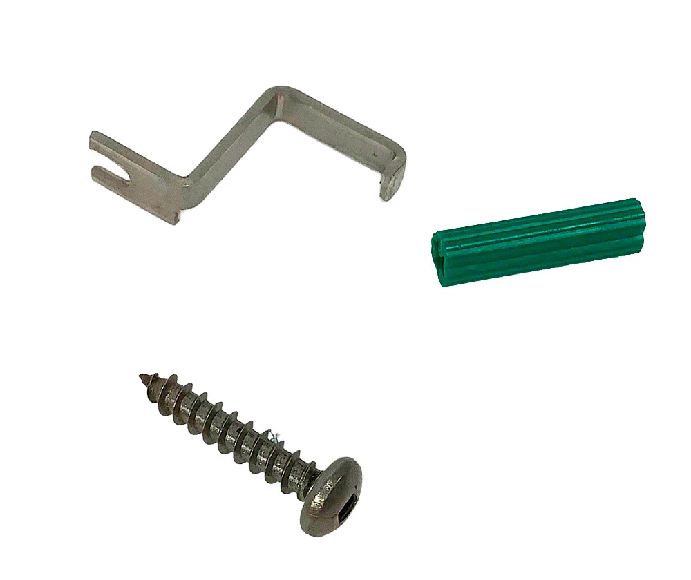 SuperGrip Parallel Grating Radius Fastening Set - 50 Sets Per Bag