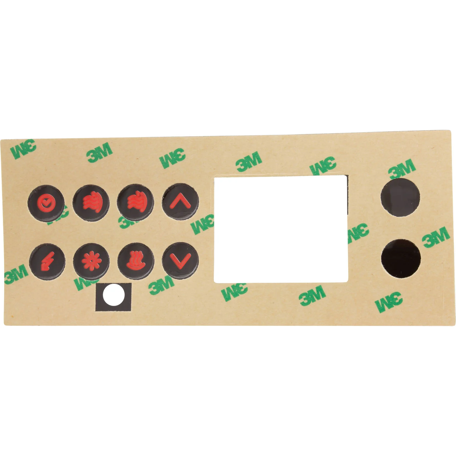 Overlay, Gecko TSC-4, 8-Button, P1, P2, Bl, Lt — image 2