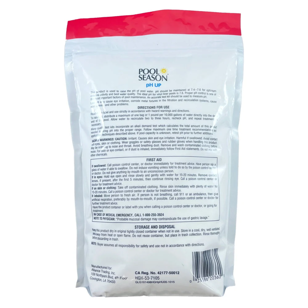Pool Season pH Up - 5 Lb. Pouch — image 2