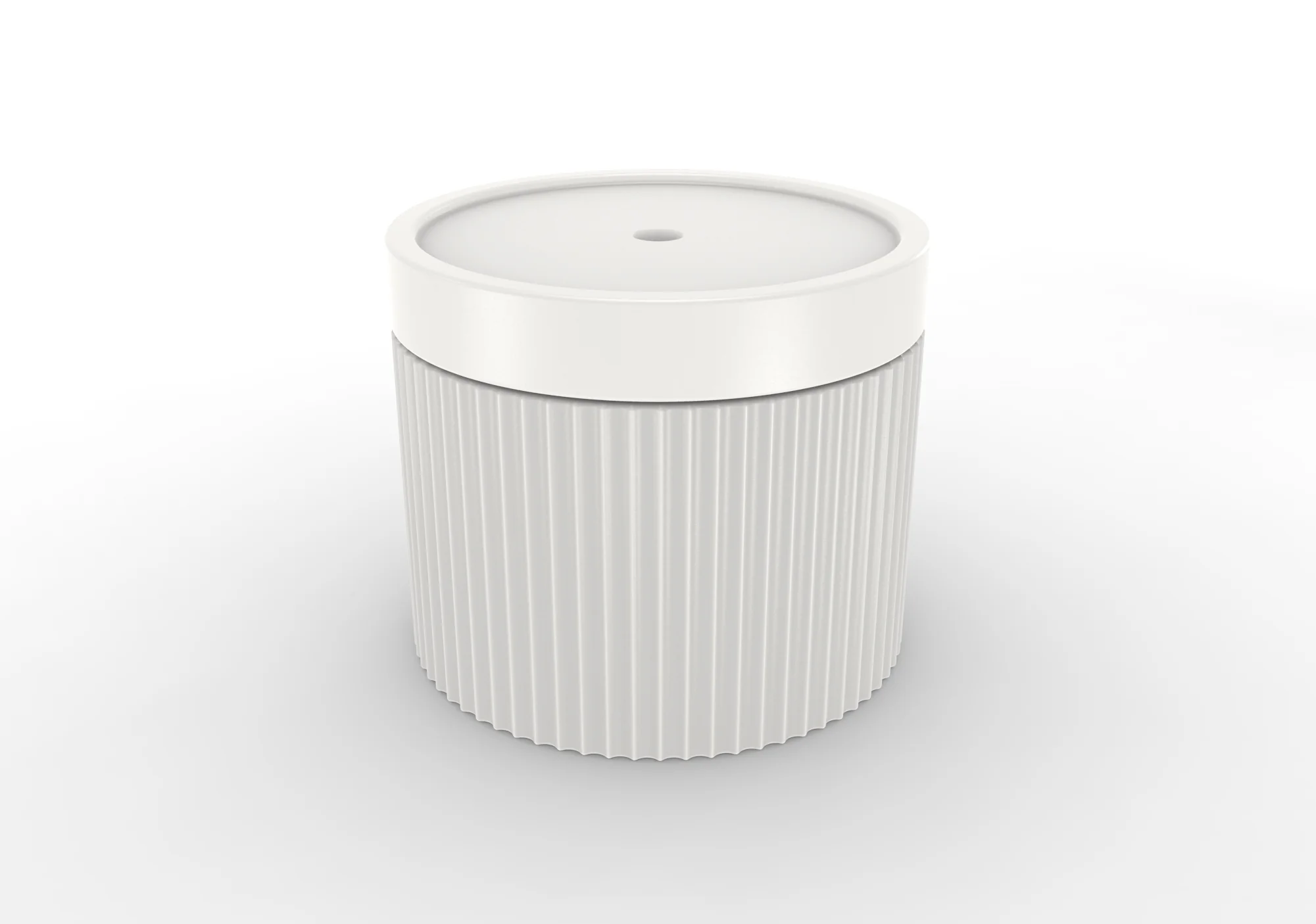 TenJam Ripple Wide Table - White