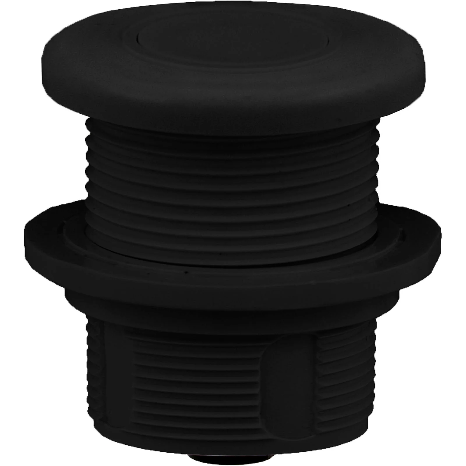 Air Button, Len Gordon #10 Power Touch Smooth, Black