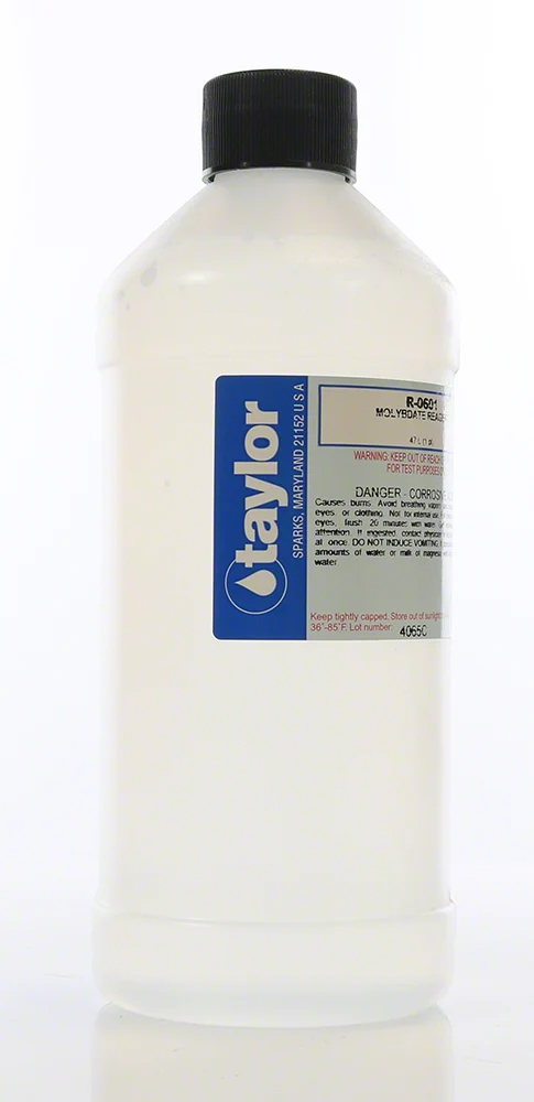 Taylor Molybdate Reagent - 16 Oz. Bottle - R-0601-E