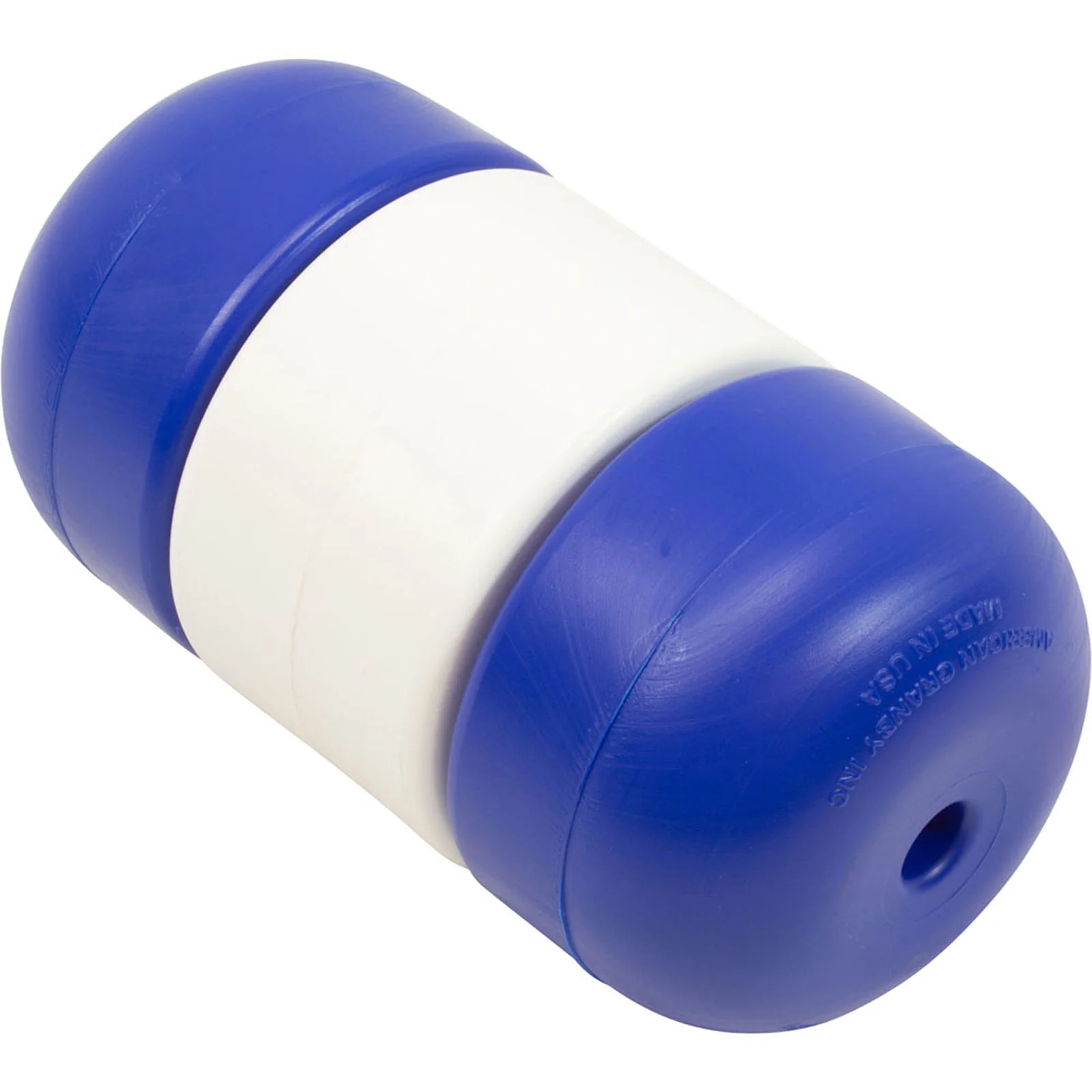 Pool Float, Handi-Lock, 5" X 9", 1/2" Rope, Blue/White/Blue — image 2