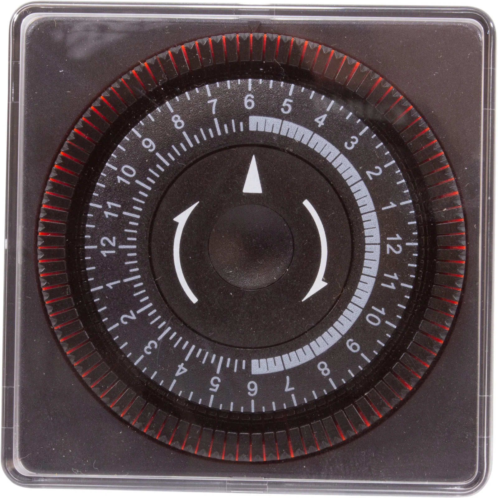 Timer, Diehl, SPST, Panel Mount, 115v, 20A, w/housing, 24hr — image 3