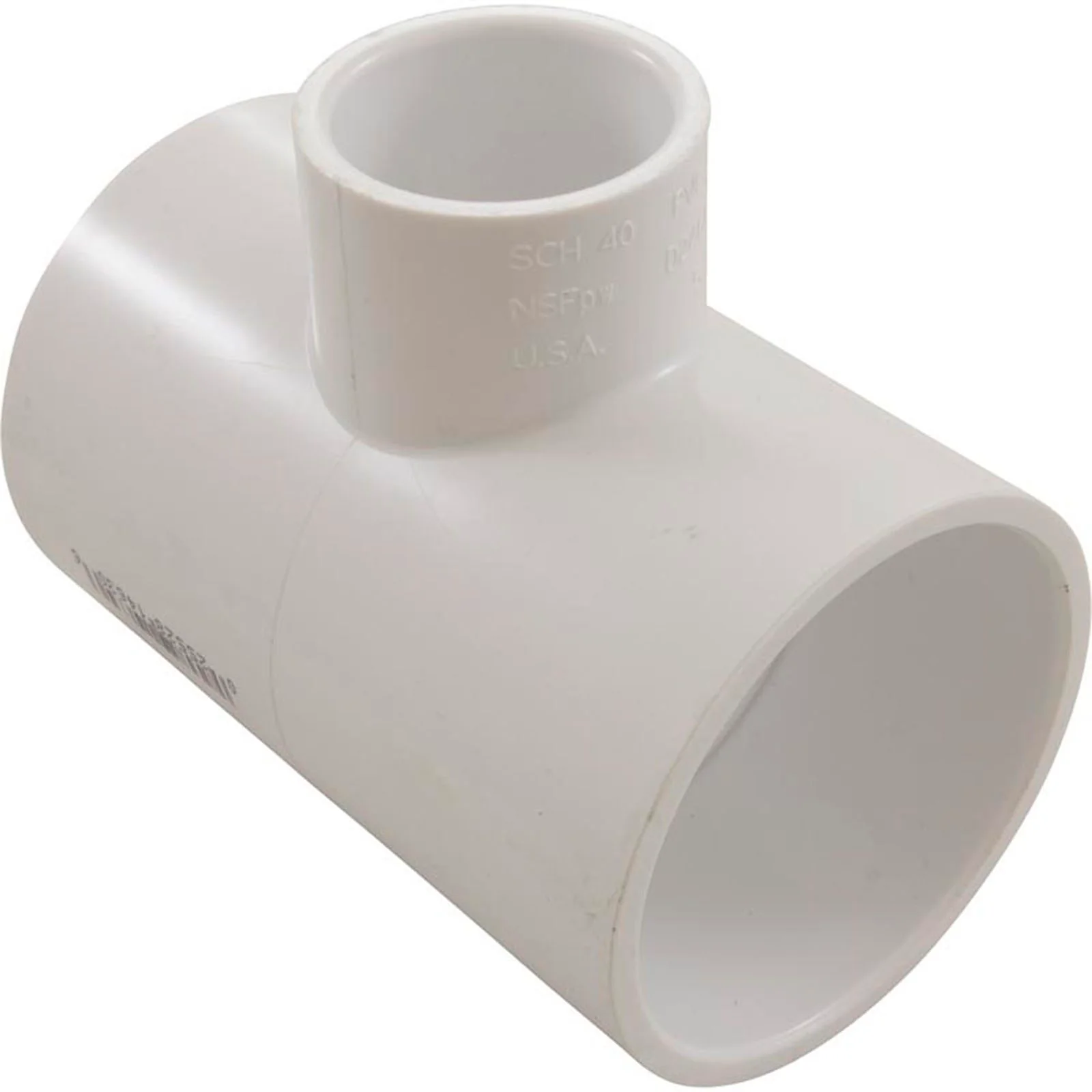 Tee, 2" Slip x 2" Slip x 1" Slip — image 2