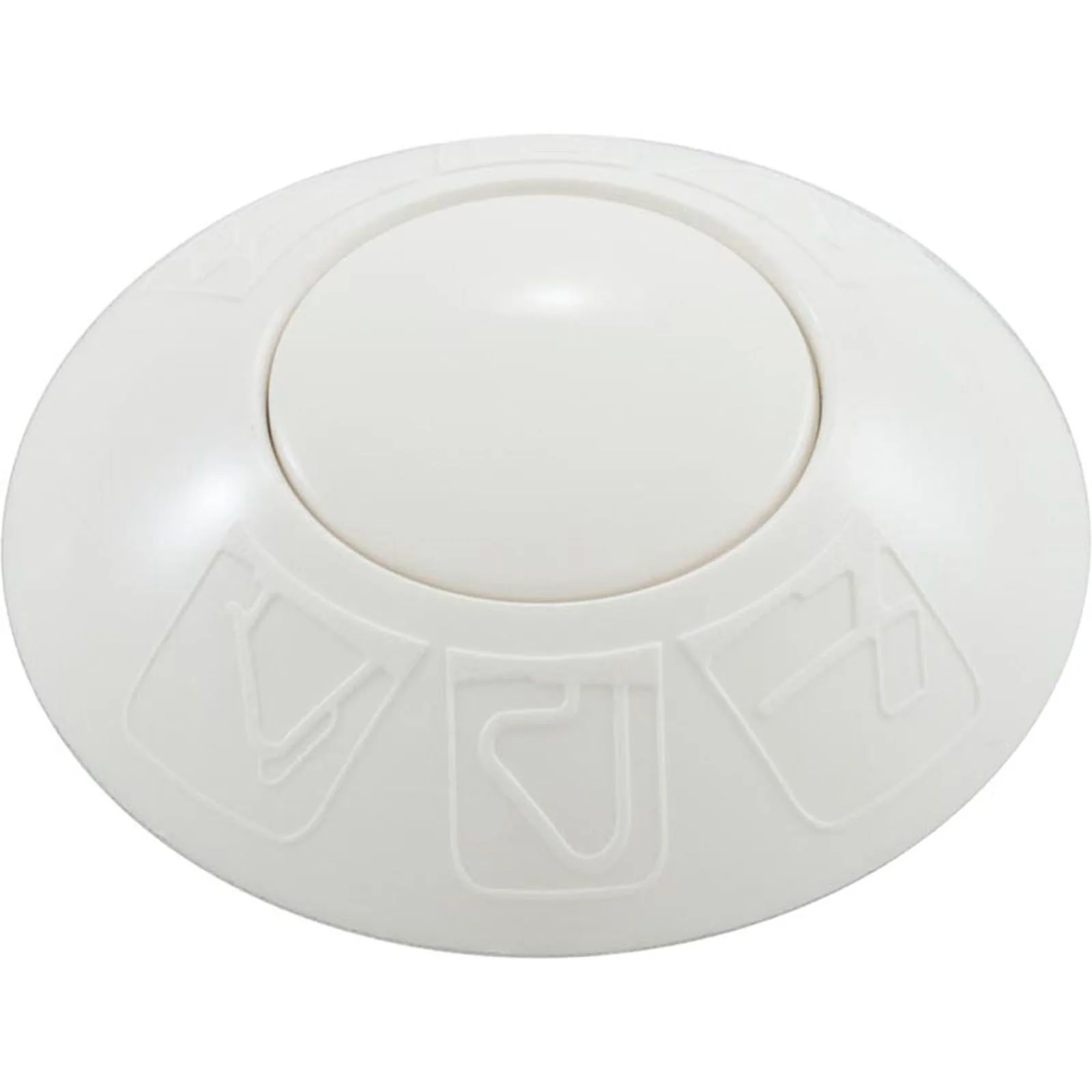 Washer Assembly, Recessed Plastic w/Cover, White — image 3