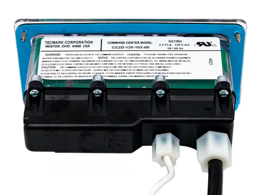 Command Center 2-Button Spa Side Control - 115 Volts — image 2