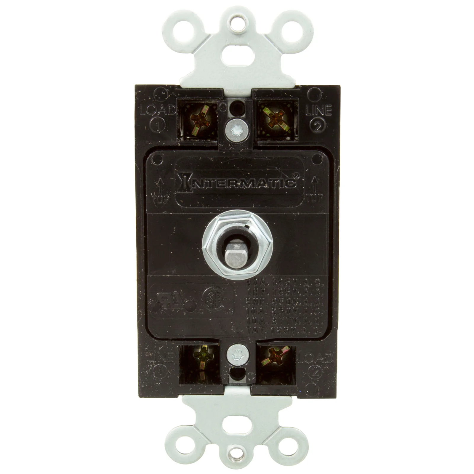 Timer, Intermatic, DPST, Spring Wound, 60min , 20A