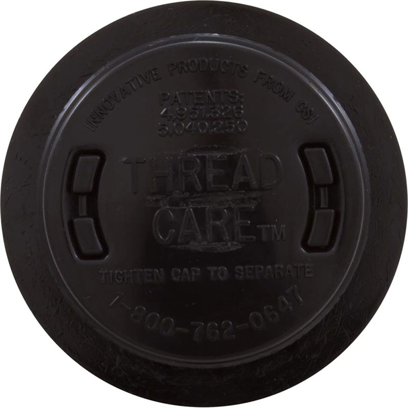 Return Fitting/Inlet, Zodiac ThreadCare, 1.5" and 1", Black — image 3