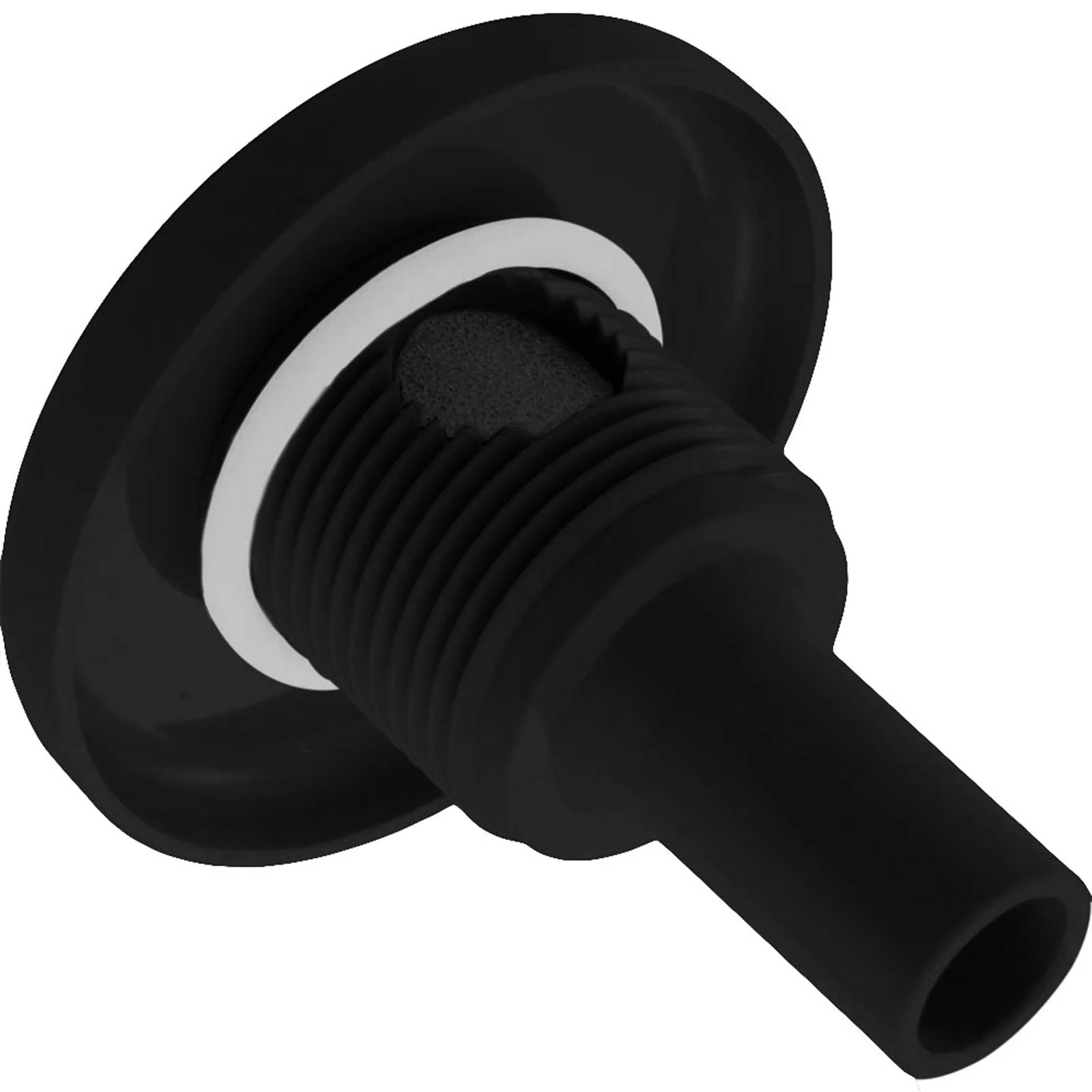Air Ctrl Stem Assembly, BWG/HAI Slimline, 1", Black — image 2