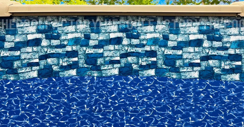 27' Round Overlap Bluestone Liner - 30 Gauge — image 2