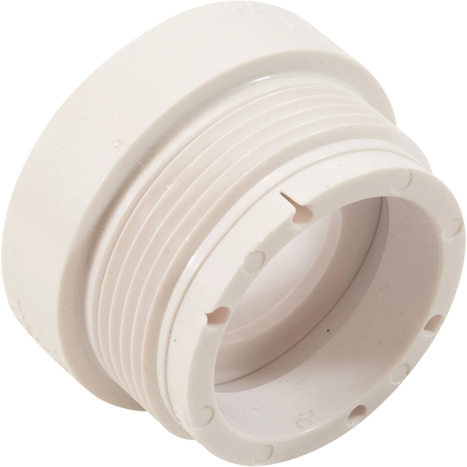 Pipe Extender, AquaStar, 1/2" w/ Eyeball, White — image 2