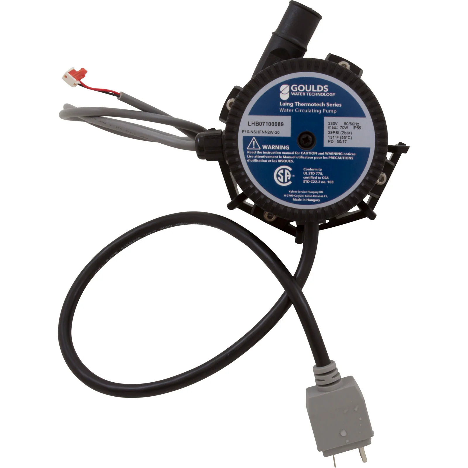 Circulation Pump, D-1 With Flow Switch — image 2