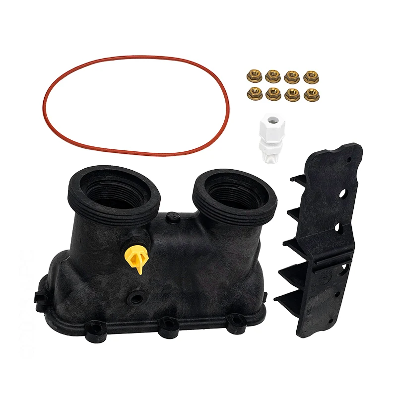 Raypak Inlet/Outlet Header Complete 011594F