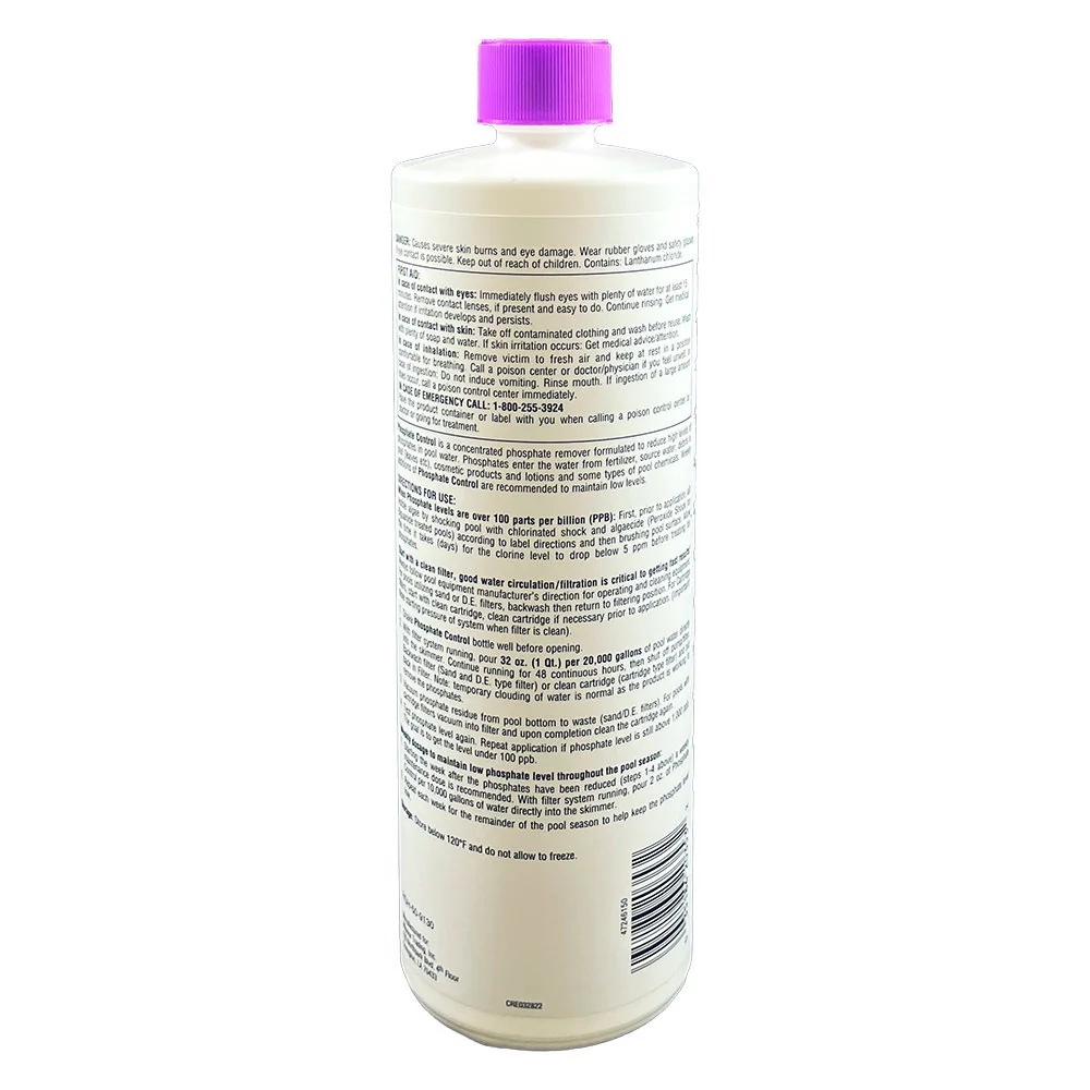 Pool Season Phosphate Control - 1 Quart — image 2