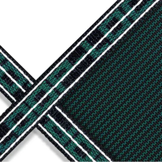 14' x 28' Rectangle Loop-Loc II Super Dense Green Mesh In-Ground Pool Safety Cover (Open Box Return)