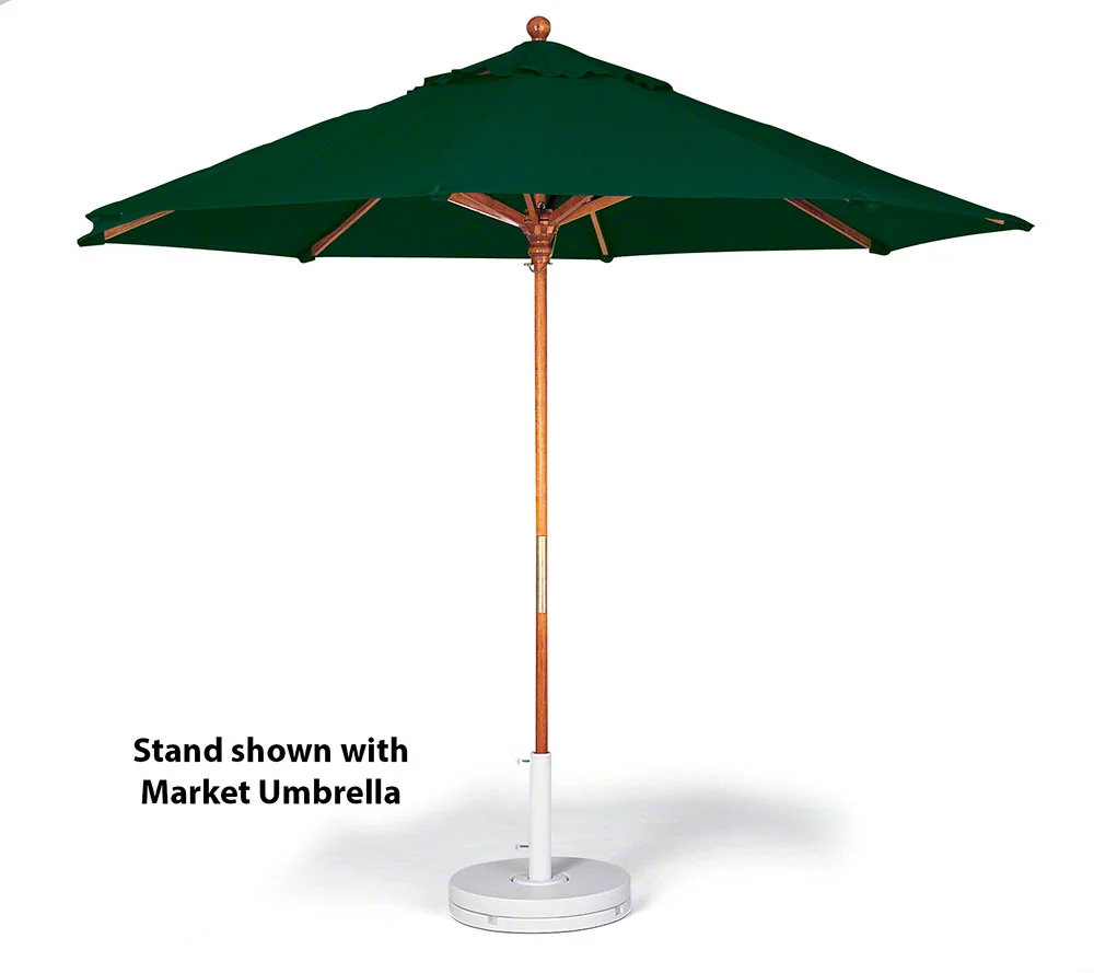 Resin Umbrella Base - White - 35 Lbs. — image 2