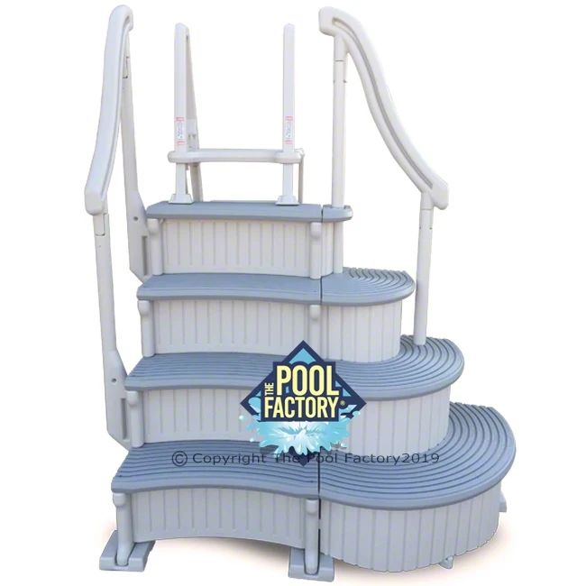 Confer Curve Deluxe Step with Outside Ladder — image 2