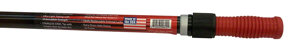 6 to 12 Foot Carbonlite Carbon Fiber CL612L Telescopic Pole - Lever Lock (2-Piece)