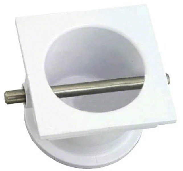 Rope Wall Anchor With Bar - White ABS