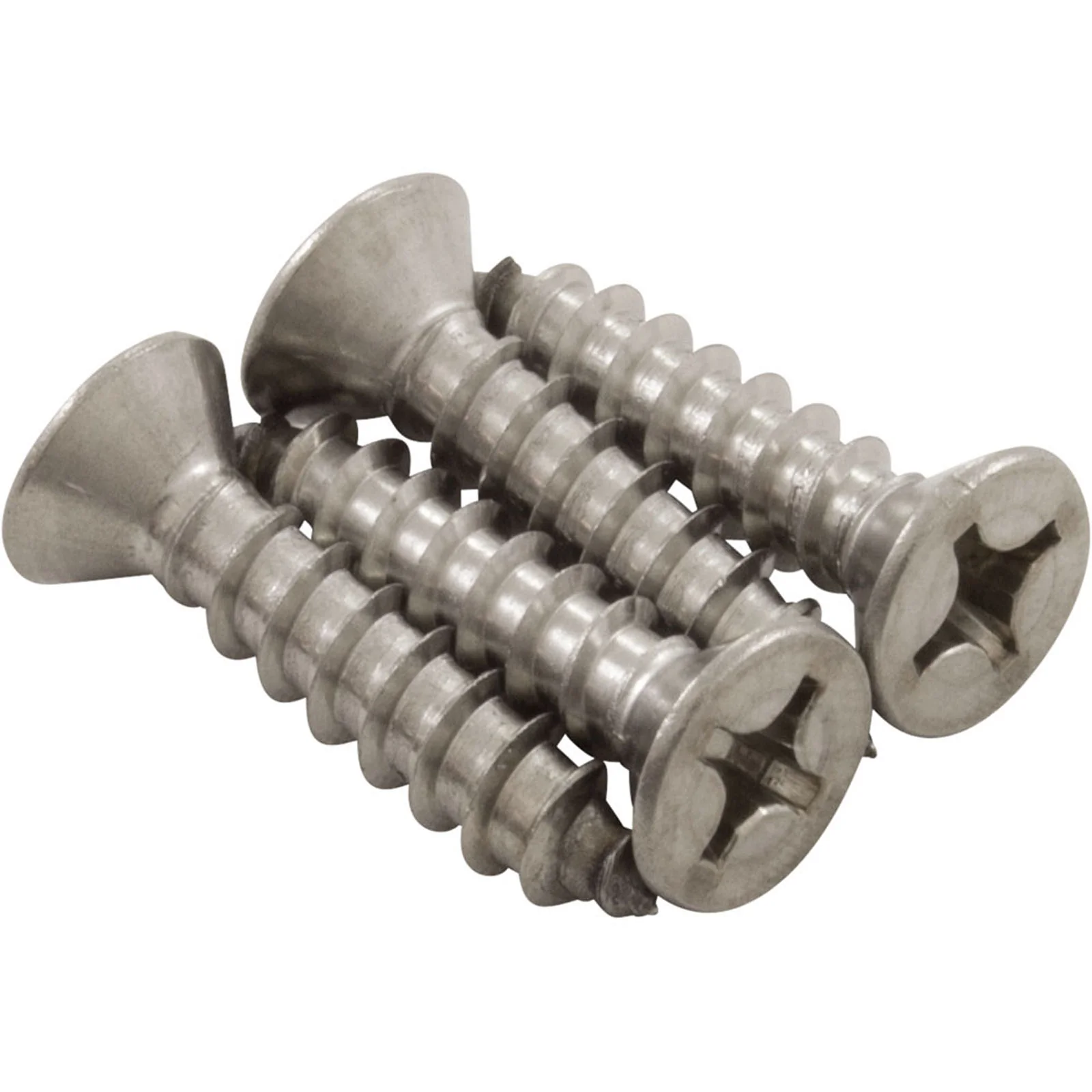 Screw, Jacuzzi Deckmate Skimmer, 12-11 x 1, 4 Pack