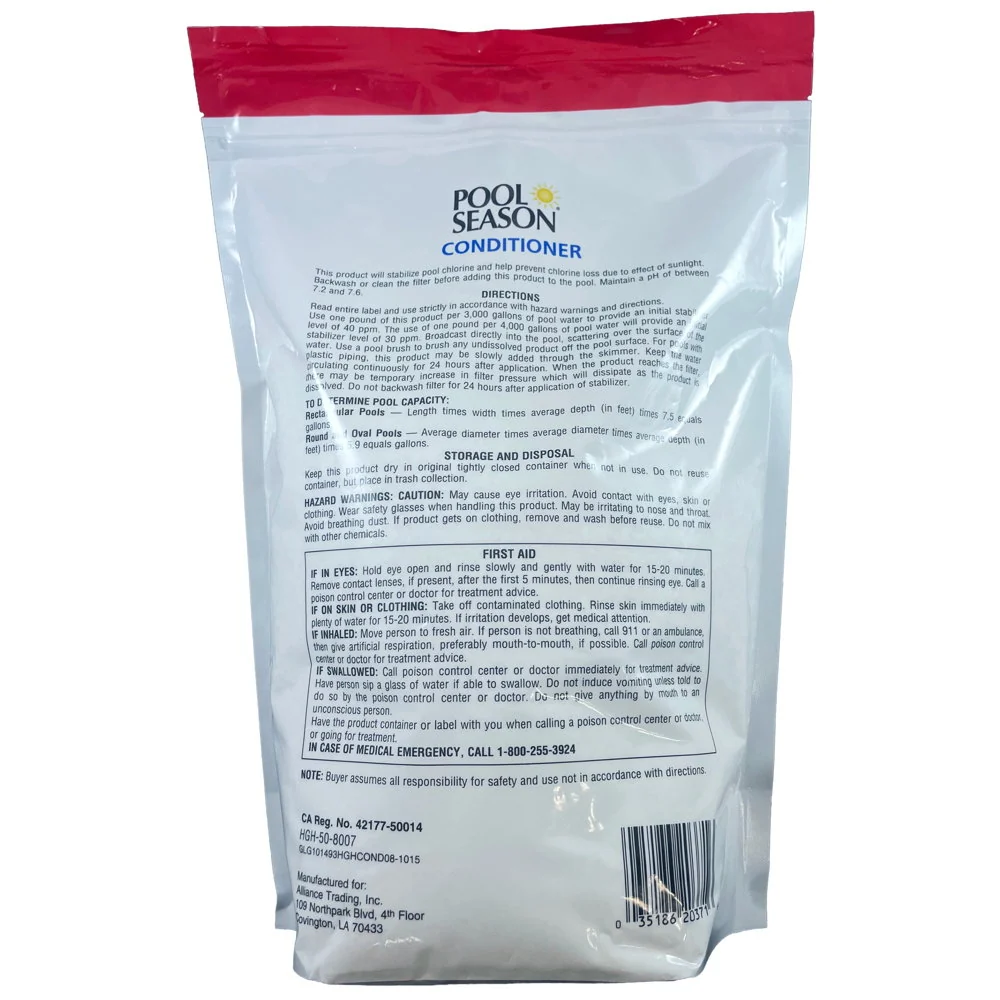 Pool Season Pool Conditioner - 8 Lb. Pouch — image 2