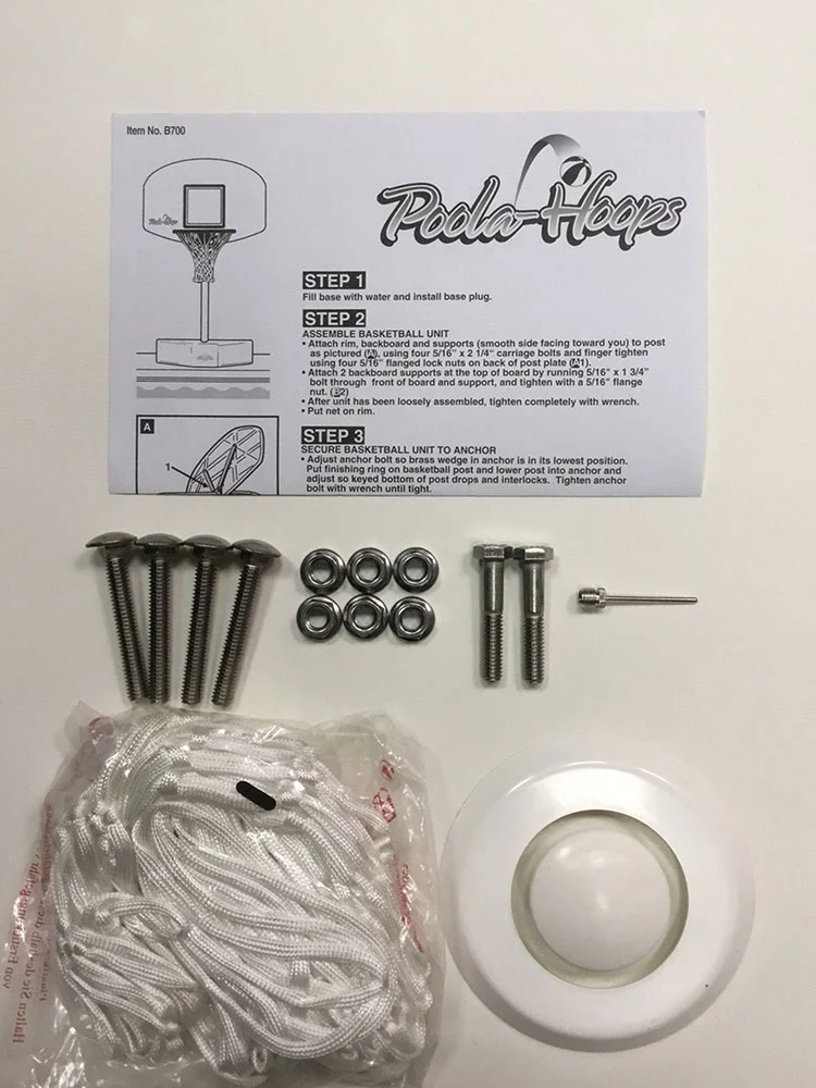 Poola Hoop Basketball Game Hardware Bag - Complete