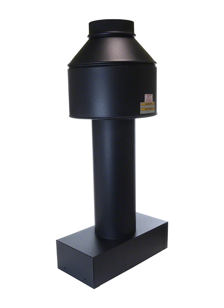 Model 156A Residential Pool Heater High Wind Stack with Adapter - 6 Inch — image 2