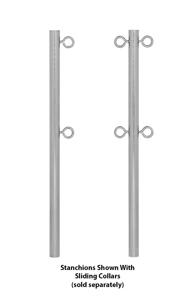 8 Foot Backstroke Stanchion Post - .109 Wall — image 3