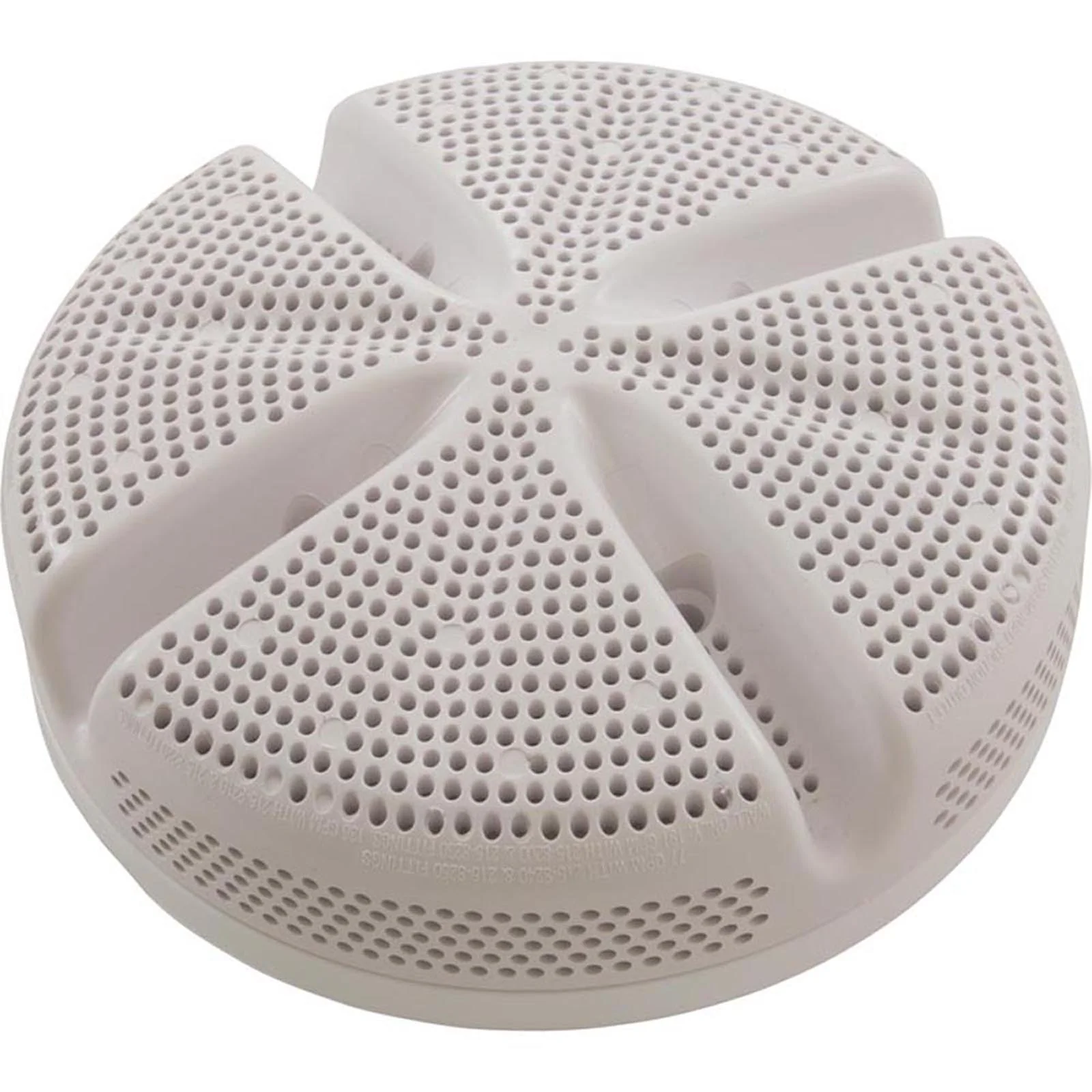6" Ultra Suction, 1.5"Thrd, White — image 3