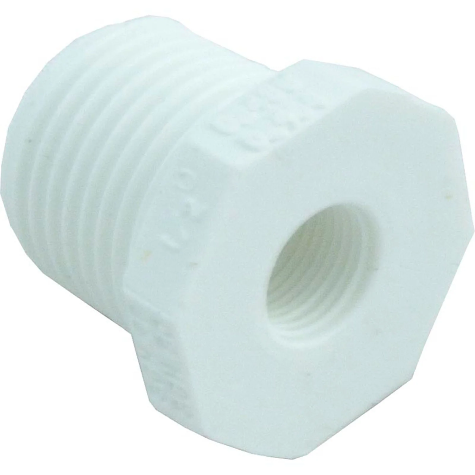 Reducer, 1/2" Male Pipe Thread x 1/8" Female Pipe Thread