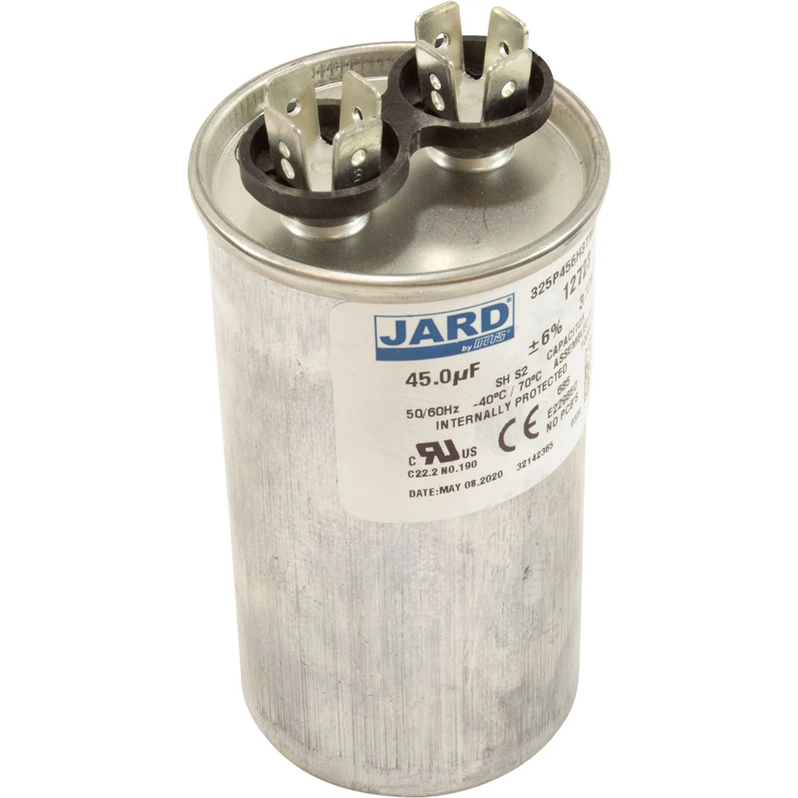 Run Capacitor, 45 MFD, 370v — image 2