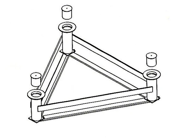 Tagline Stanchion Anchor