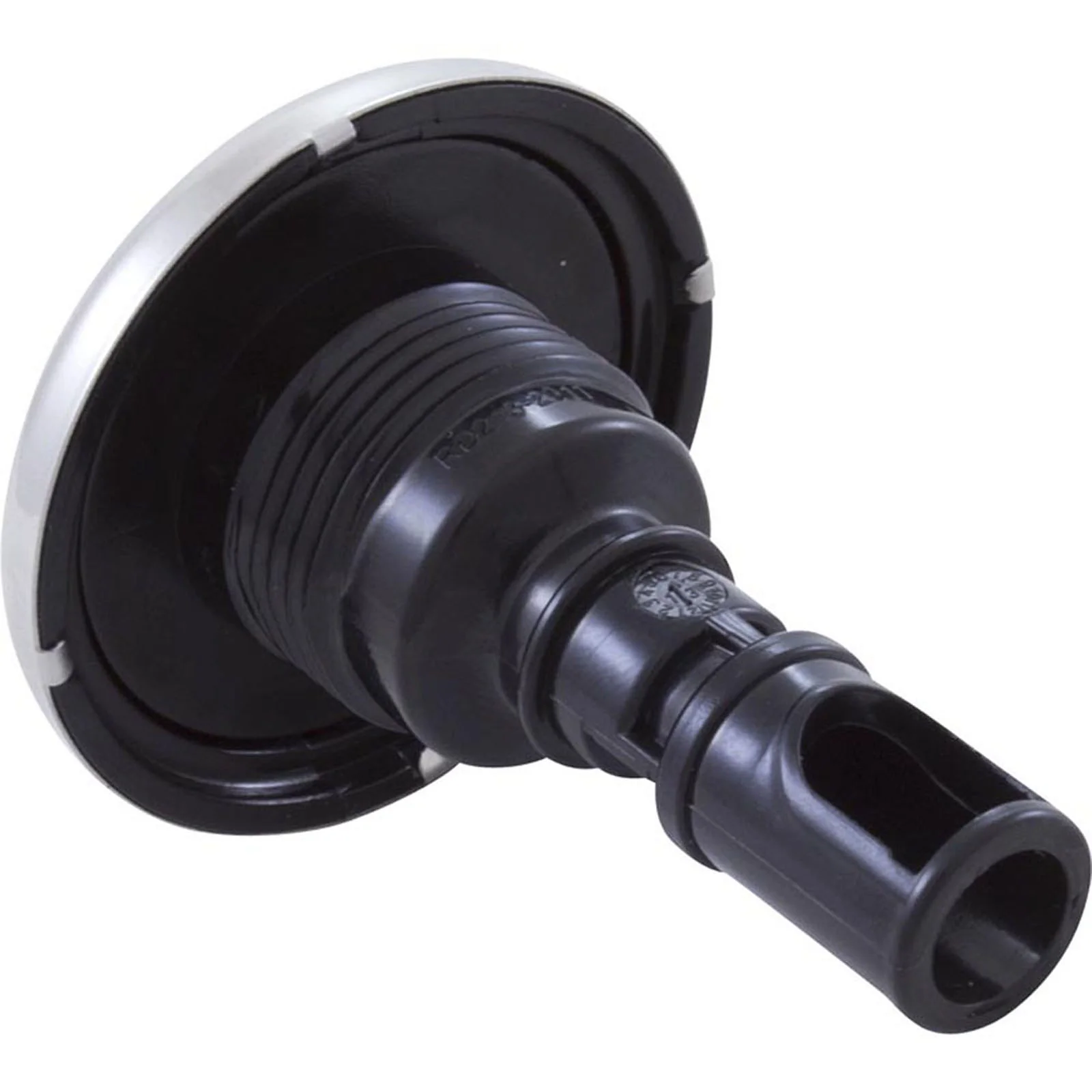 Jet Intl, RD Quantum, 2-1/4"fd, Dir, Smth, SS/Blk, Thd — image 2