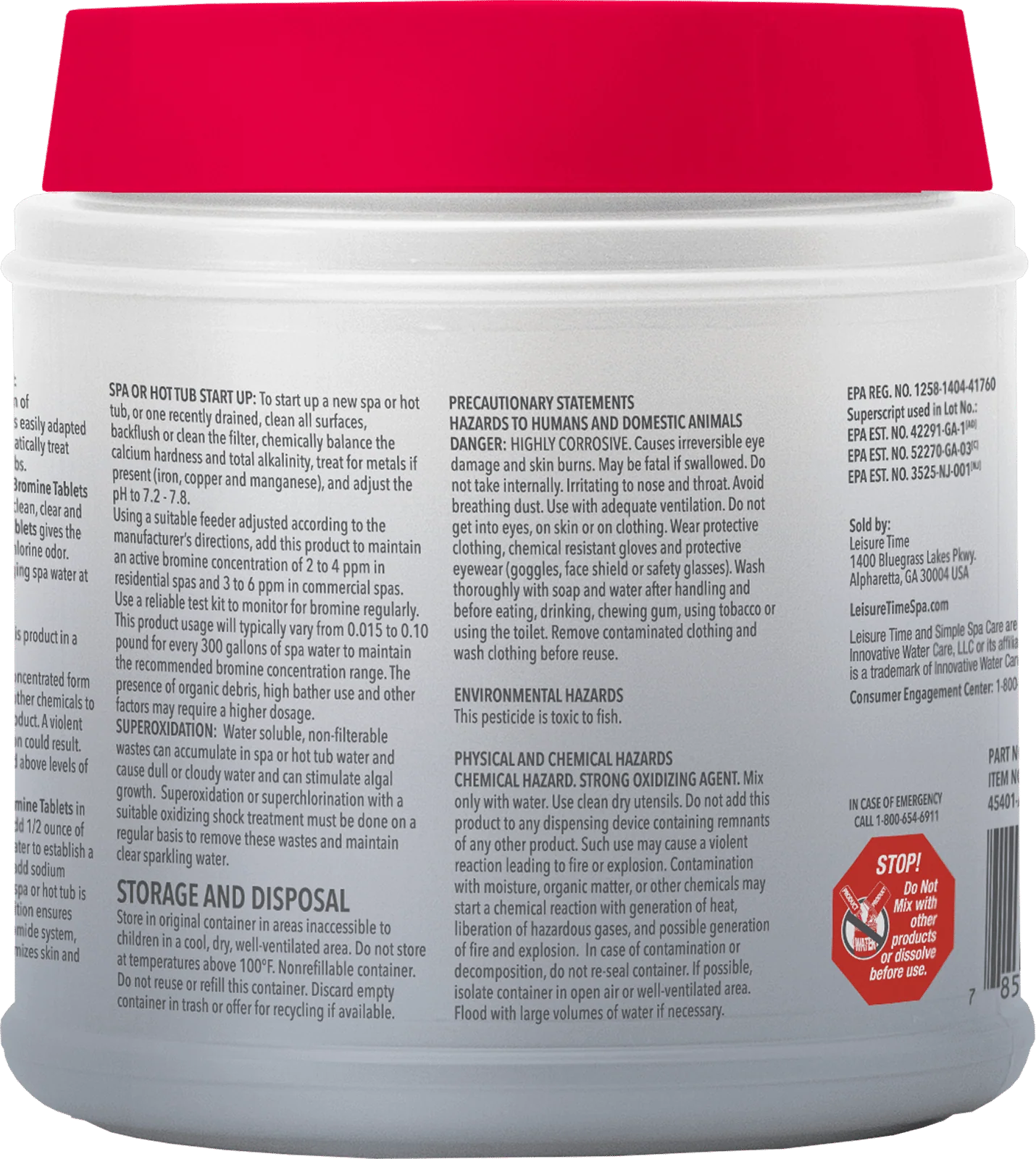 Leisure Time Bromine Tablets — image 2