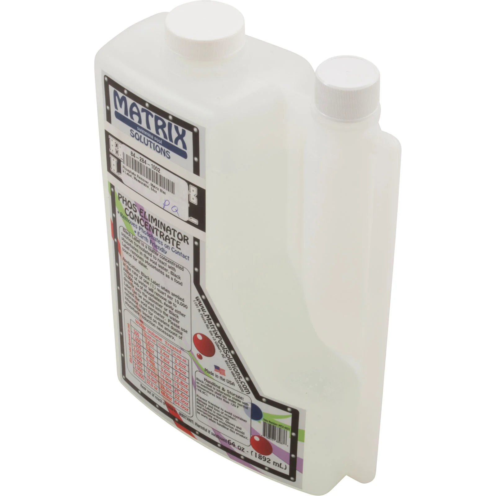 Phosphate Remover, Matrix Black Label, Measurable, 64oz — image 2