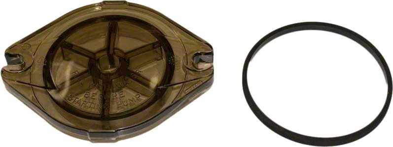 MaxFlo Strainer Cover - Clear With Gaskets