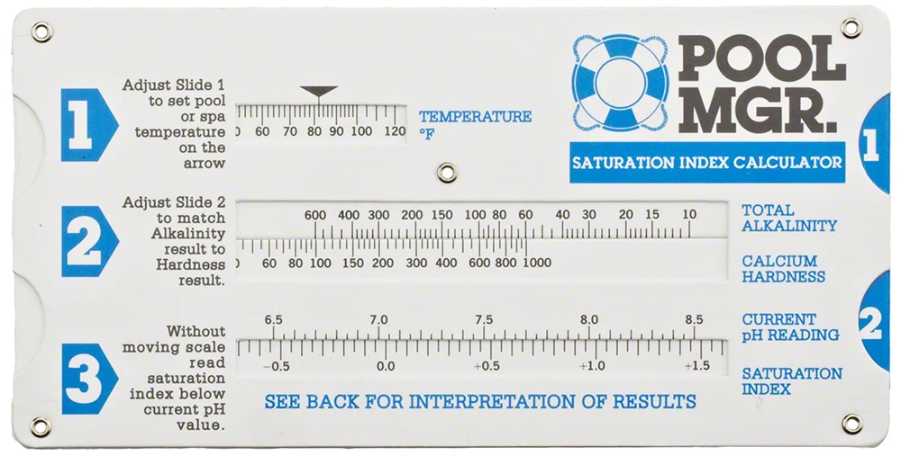 LaMotte Saturation Index Calculator - 1506 — image 2