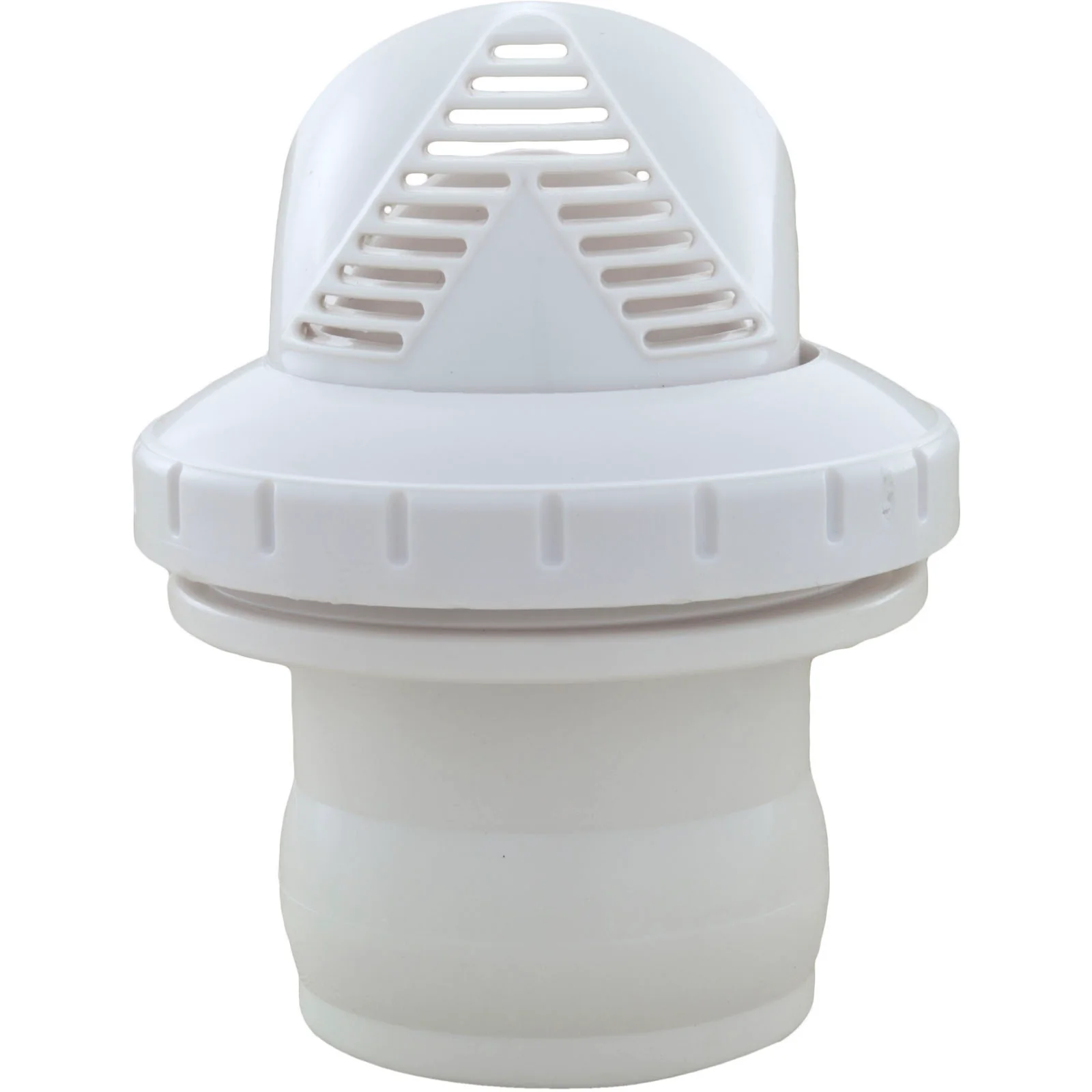 Inlet Fitting, Infusion Venturi, 1-1/2"s Self Align, White — image 3