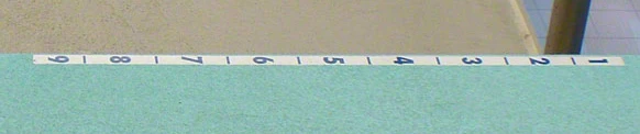 CalibrationStrip - Numbers 1-9 on Diving Board — image 2