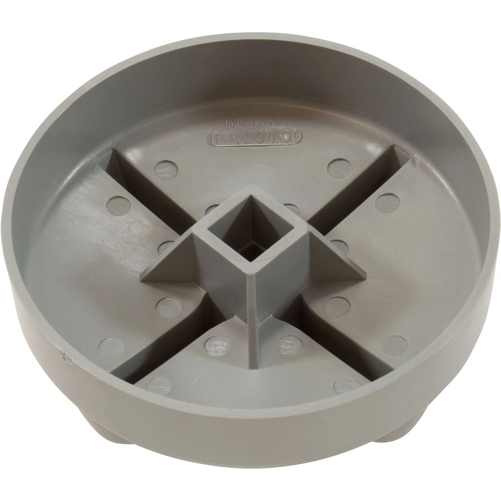 Knob, Dimension One Selector Valve, Skirted, Gray — image 2