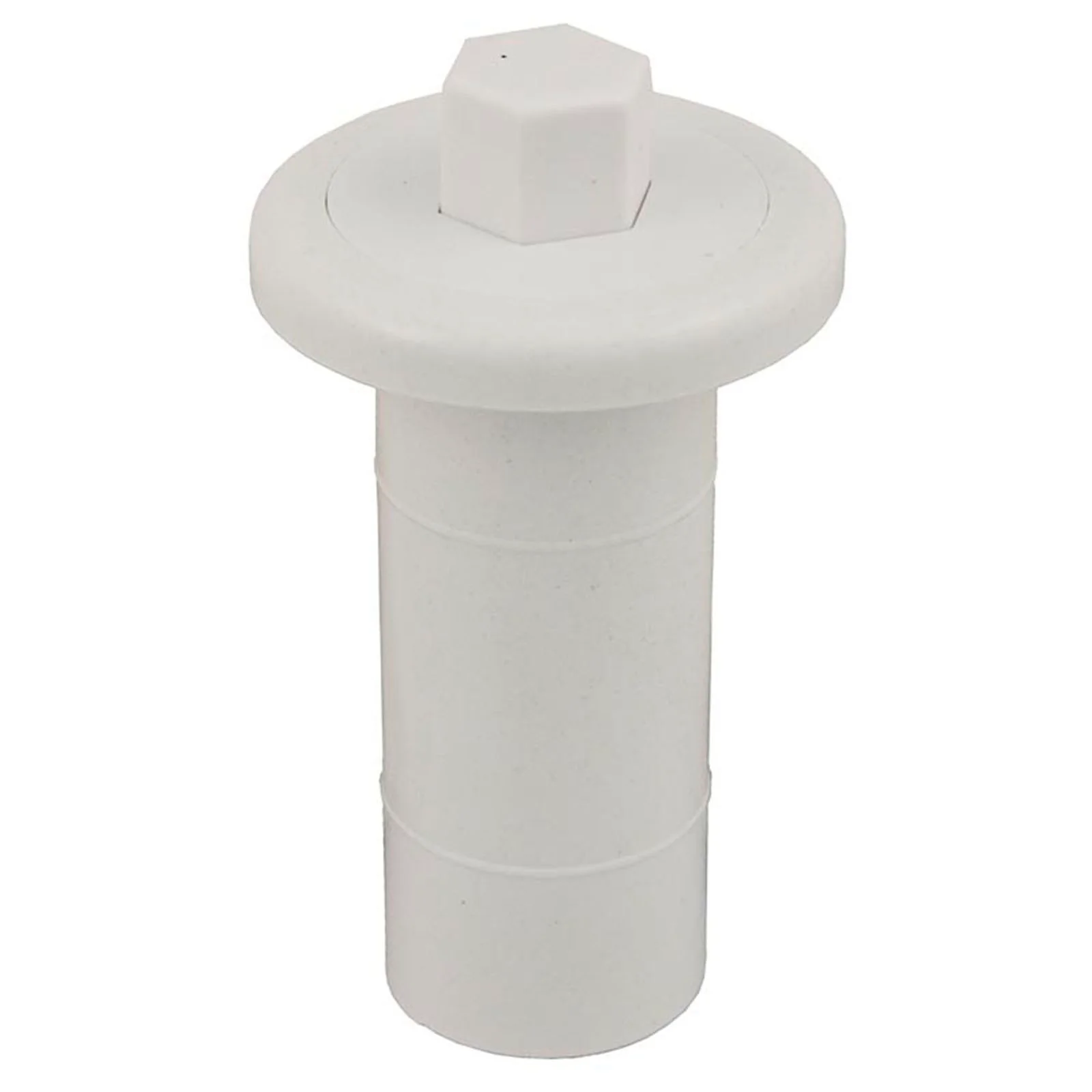 Air Button, Len Gordon #4 Lite Touch, Gunite, White