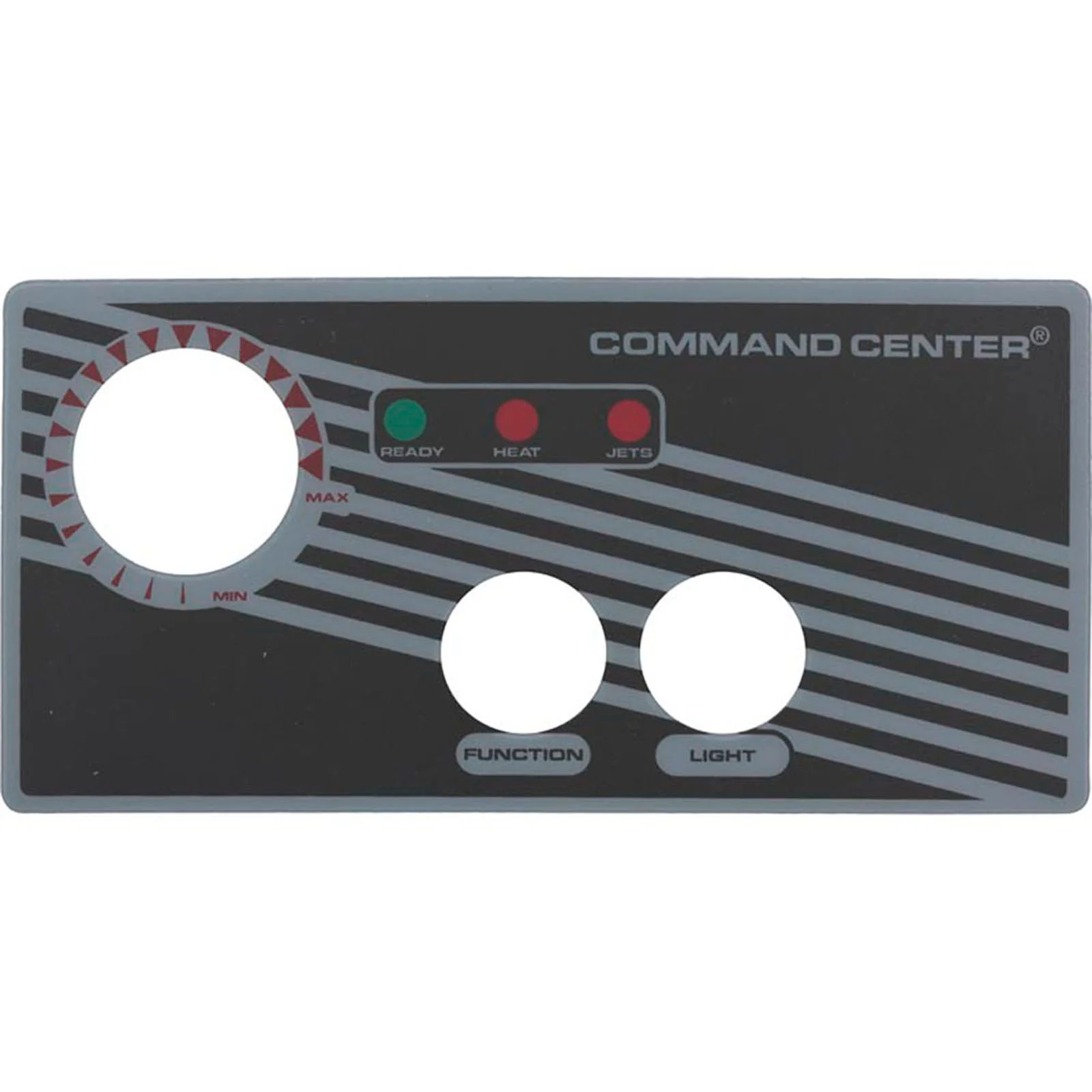 Overlay, Tecmark Command Center, 2 Button, Old Style