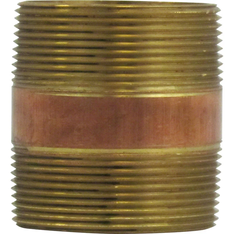 Nipple 2 Inch MPT x 2.5 Inch MPT - Brass