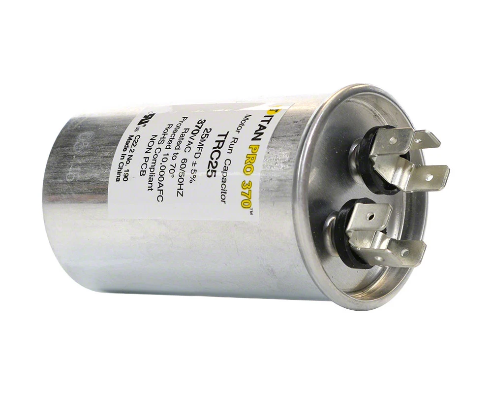 Motor Run Capacitor 25 MFD - 370 Volts — image 2